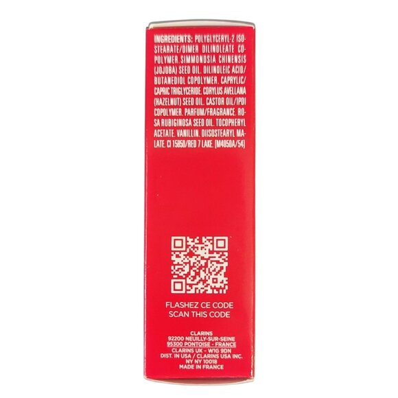 Clarins Limited Edition Hydration Lip Comfort Oil 54 Iconic Red 0.2 Oz. NEW - Picture 6 of 8